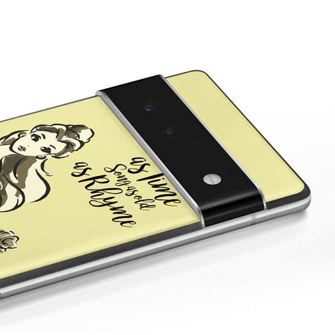 Disney Princess Belle Tale As Old As Time Art Google Pixel 6 Pro Skin